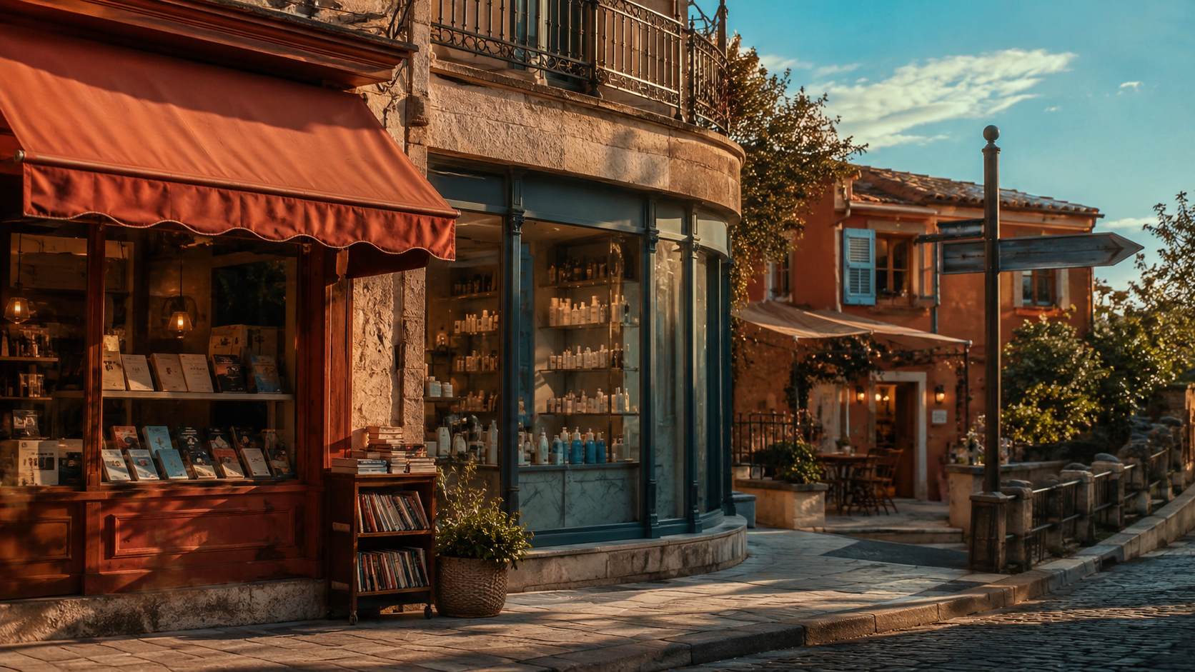 A2 Lesson 1 Home grammar — asking where local shops and places are in a small town